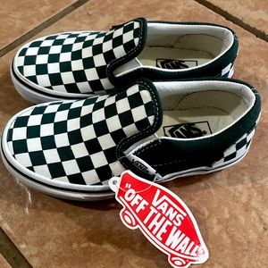 Vans Checkerboard Classic Slip Ons Sz 11 Kids